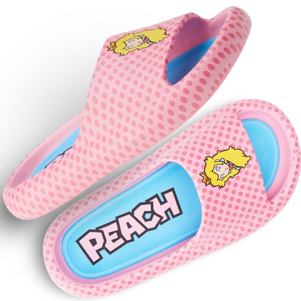 Women’s pillow sandals princes peach 🍑 slide size 9 pink